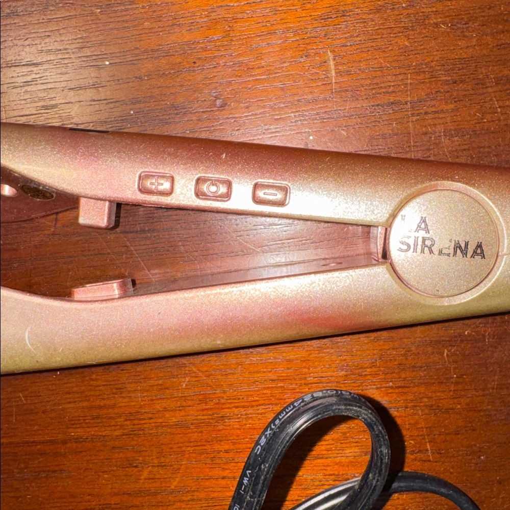 La Sirena Hair Straightener 2-in-1 Tool Straightens Curls Tested-Works! - Picture 5 of 5